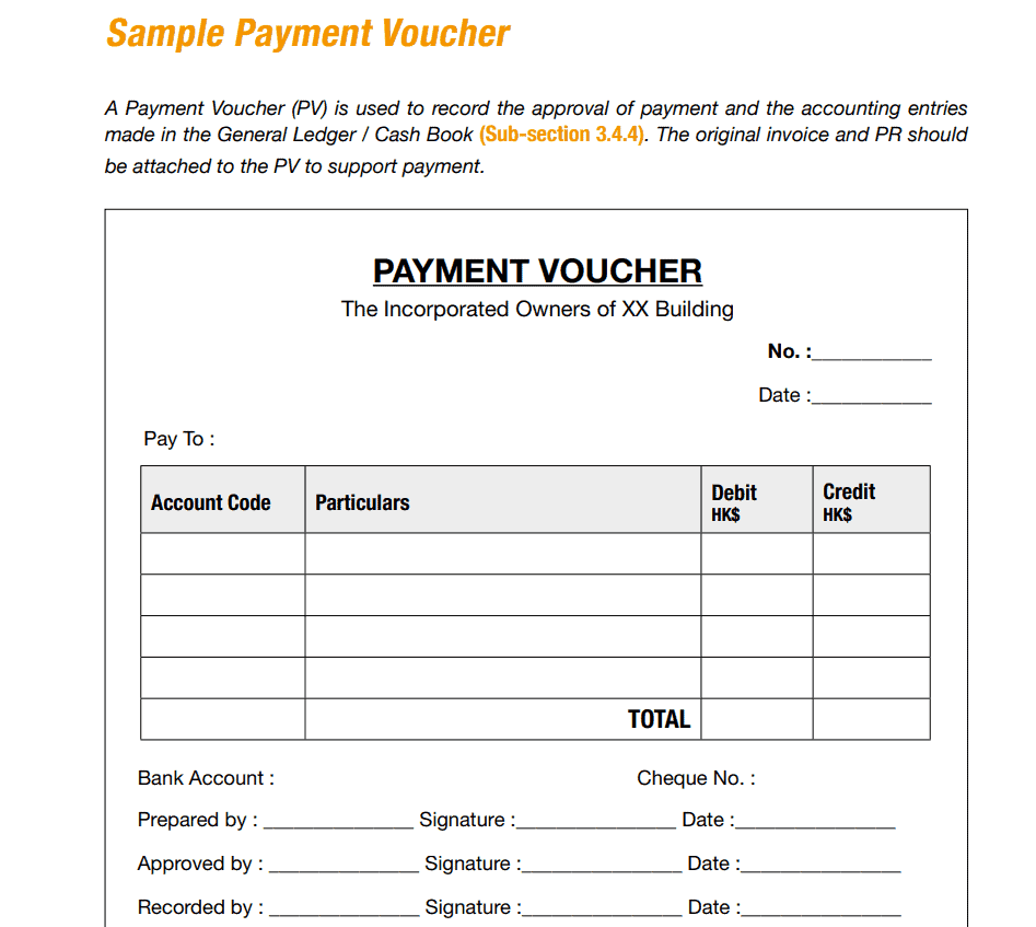 12 Sample Payment Voucher Templates WORD EXCEL PDF Word Excel Formats